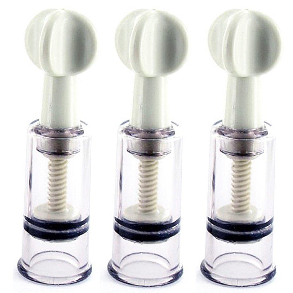 imageAngel Kiss 2pcsSet Twist Up Manual Vacuum Natural Nipple Correction Cup for Flat and Inverted Nipples for Proper Latchon New Borns3 Count Pack of 1