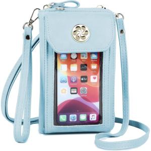 Cell phone purse small crossbody bags for women touch screen purse with adjustable Strap