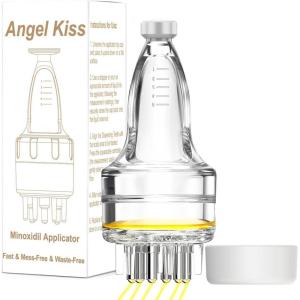 Minoxidil Applicator – Hair Oil Applicator – Oil Dispenser for Hair – Scalp Applicator Tool – Fast Efficient Delivery to Hair Roots & Messy-Free & Waste-Free – Compact Applicator Bottle for Minoxidil