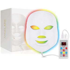 Angel Kiss Light Beauty Mask – Led Face Mask Light Therapy – Red Light Therapy Mask for Face – LED Facial Skin Care Mask(White)