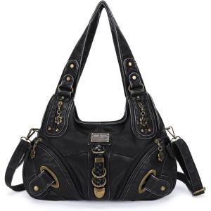 Angelkiss Hobo Purses and handbags for Women Satchel Handbag Women Purses Large Daily Shoulder Bags | Purses, handbags, Handbag, Women Purses, Large, Daily(801black)