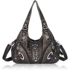 Angelkiss Hobo Purses and handbags for Women Satchel Handbag Women Purses Large Daily Shoulder Bags | Purses, handbags, Handbag, Women Purses, Large, Daily(801bronze)