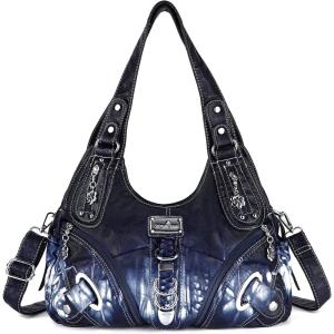 Angelkiss Hobo Purses and handbags for Women Satchel Handbag Women Purses Large Daily Shoulder Bags | Purses, handbags, Handbag, Women Purses, Large, Daily(Deep Blue)