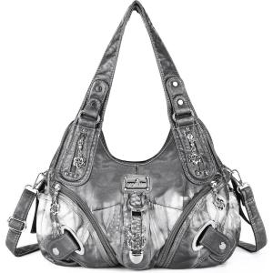 Angelkiss Hobo Purses and handbags for Women Satchel Handbag Women Purses Large Daily Shoulder Bags | Purses, handbags, Handbag, Women Purses, Large, Daily(Smoky Grey)