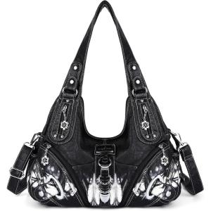 Angelkiss Hobo Purses and handbags for Women Satchel Handbag Women Purses Large Daily Shoulder Bags | Purses, handbags, Handbag, Women Purses, Large, Daily(Z-black)