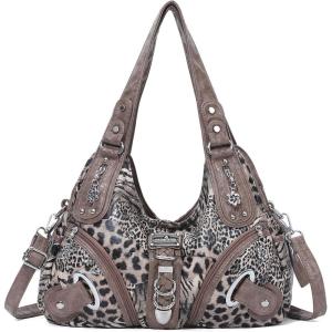 Angelkiss Hobo Purses and handbags for Women Satchel Handbag Women Purses Large Daily Shoulder Bags | Purses, handbags, Handbag, Women Purses, Large, Daily(Brown-leopard)
