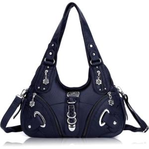 Angelkiss Hobo Purses and handbags for Women Satchel Handbag Women Purses Large Daily Shoulder Bags | Purses, handbags, Handbag, Women Purses, Large, Daily(Blue)