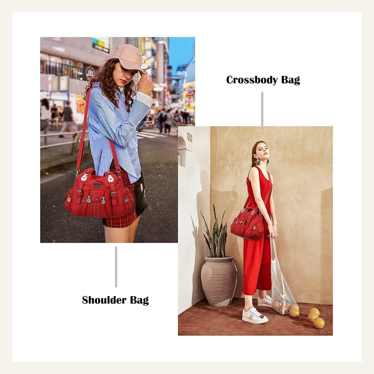 imageAngel Kiss Purses for Women Soft PU Leather Large Hobo Bags for Women Shoulder Bag Soft PU Leather Large Soft PU Leather Large8521135redus