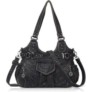 Angel Kiss Purses for Women Shoulder Bag Soft Hobo Bags for Women(Bronze)