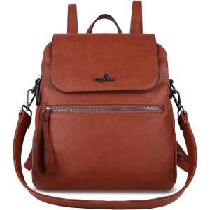Angel Kiss Backpack Purse for Women Casual Fashion Vegan Leather Shoulder Bag Ladies Zipper Magnetic Flap Backpack | Purse, Casual, Fashion, Ladies, Zipper