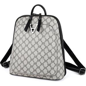 Backpack Purses for Women Angelkiss Ladies Fashion PU Leather Backpack Anti Theft Shoulder Handbags