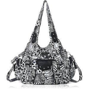 Angel Kiss Purses for Women Soft PU Leather Large Hobo Bags for Women Shoulder Bag | Soft(B-black)