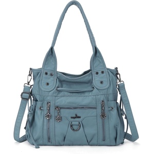 Angel Kiss Hobo Bags for Women Fashion Shoulder Bag Ladies Purses and Handbags Roomy Tote Bags Purse with Crossbody Strap(L.blue)